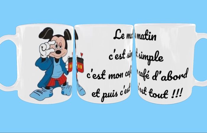 Tasse Mickey humour