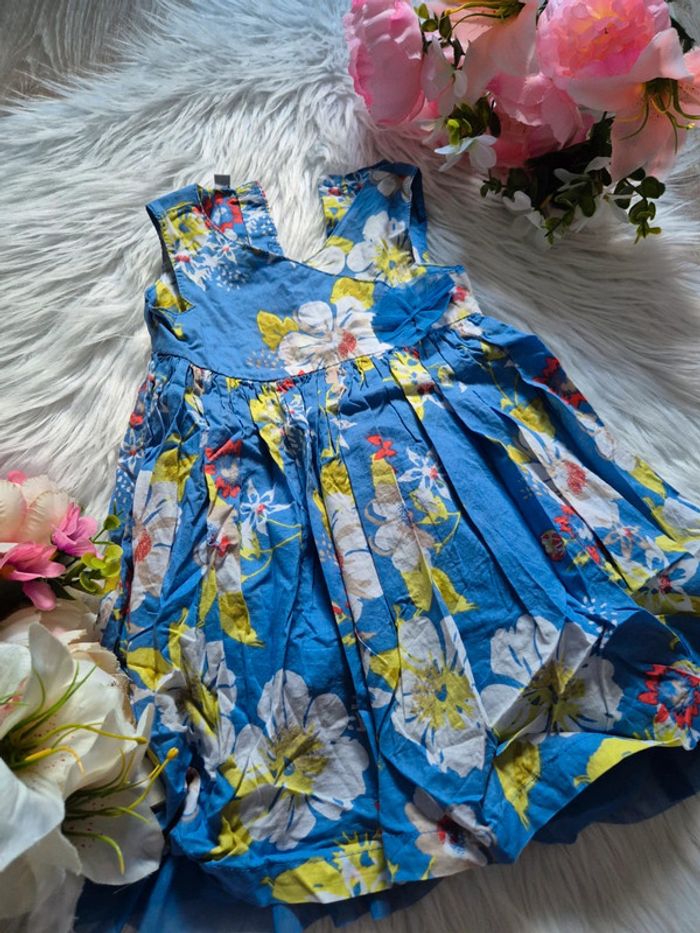 Robe à fleur 12mois