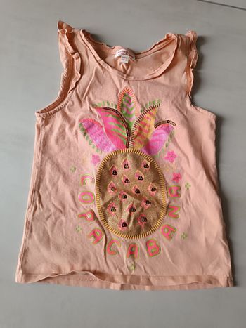 Tee-shirt manches courtes avec nœud à la taille