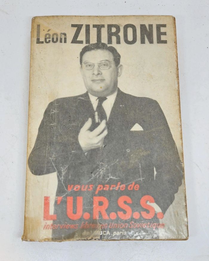 "Léon Zitrone vous parle de l'U.R.S.S. Interviews libres en Union Soviétique".
296 pages