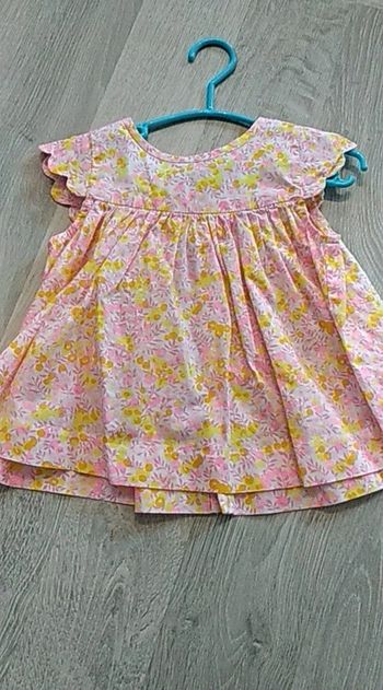 Blouse tunique Jacadi 18 mois liberty