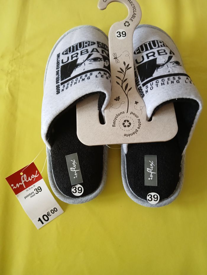 chaussons homme influx 39