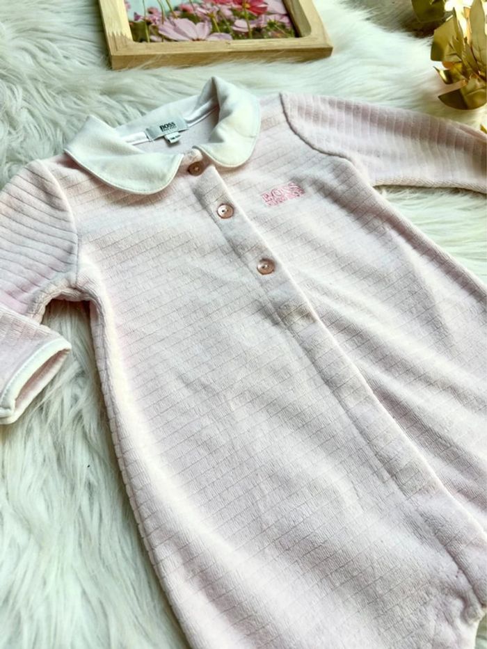 Pyjama rose - Hugo BOSS - 3 mois - photo numéro 3