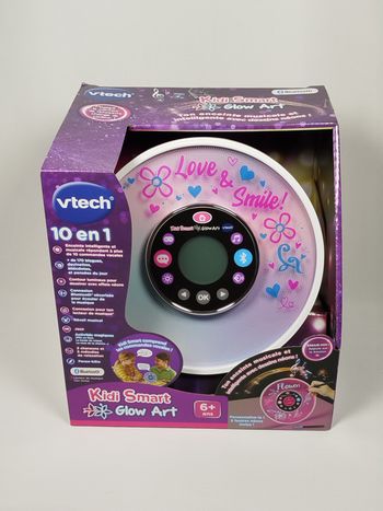 Kidi smart vtech enceinte musicale bluetooth glow art neuve