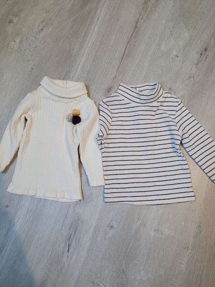 Lot pulls hiver bébé 3 mois