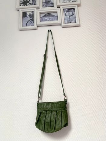 Sac en 100 % cuir italien vintage