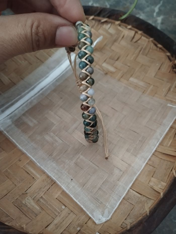 Bracelet agate indienne