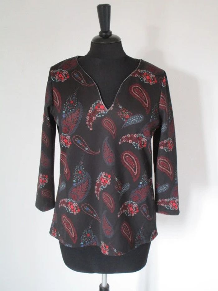 Pull/sweat noir imprimé Grain de Malice M NEUF