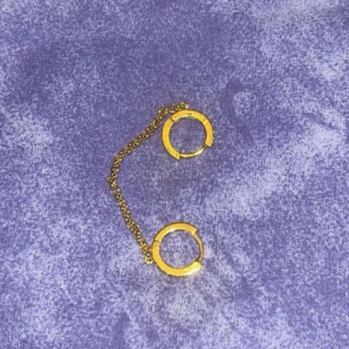 Boucles d’oreilles doubles