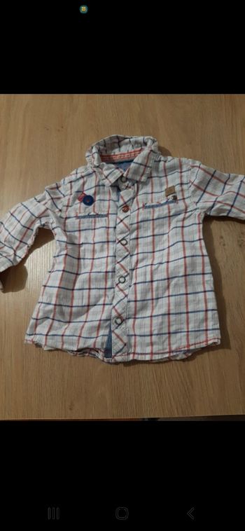 Chemise sergent major 12 mois