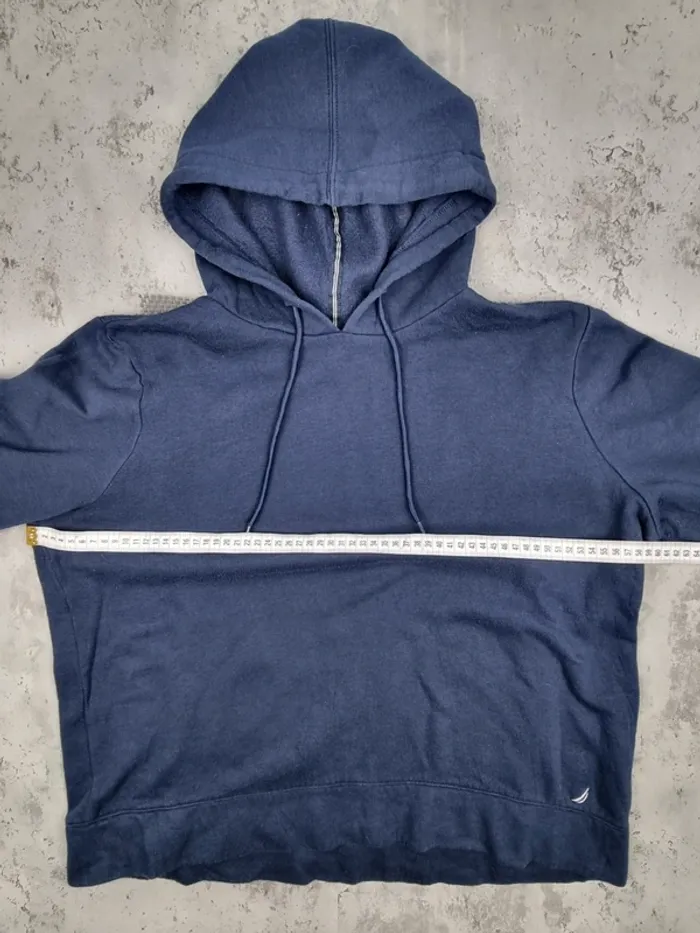 Sweat à capuche Nautica bleu marine – Taille L Femme - photo numéro 9