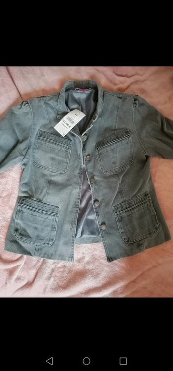 Veste en jeans incandescence vintage