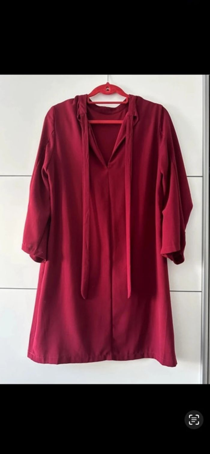 Robe bordeaux M/L - photo numéro 2