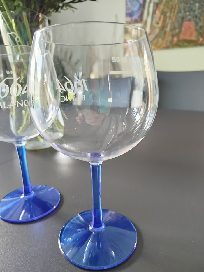 Lot 2 verres à biere 1664 50cl - photo numéro 3