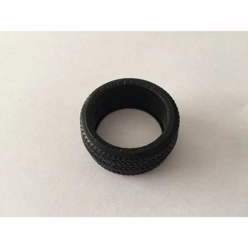 Pneu avant pièce détachée miniature Ferrari 456 GT 1992 burago 1/18 1/18e