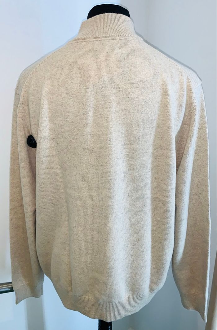 Pull col boutonné laine Vicomte A - photo numéro 3