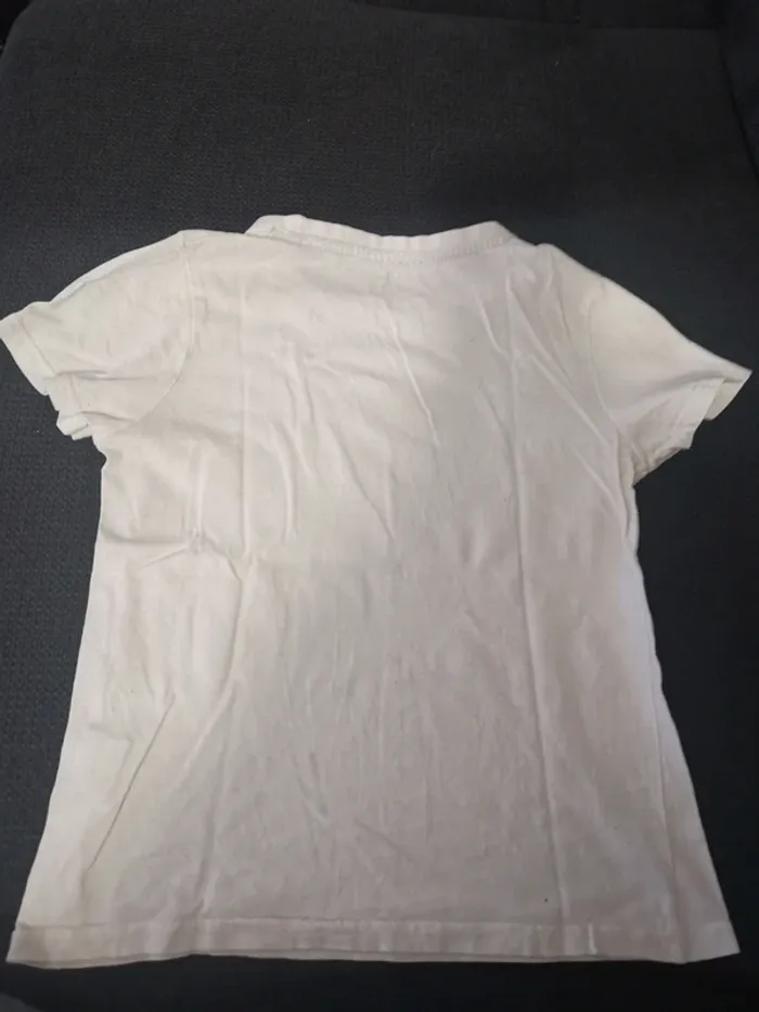 T shirt gaming blanc 8 ans - photo numéro 2