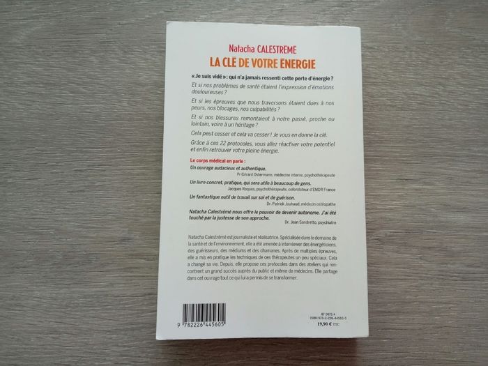 Lot de 2 livres la clé de votre énergie et si une autre vie m'était contée - photo numéro 3