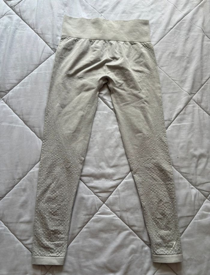 Legging Gymshark vital sculpt seamless femme gris clair Taille S/36 Taille haute - photo numéro 9