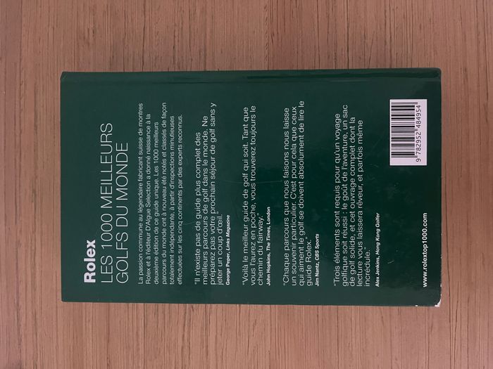 Livre Les 1000 meilleurs golf du monde - photo numéro 2