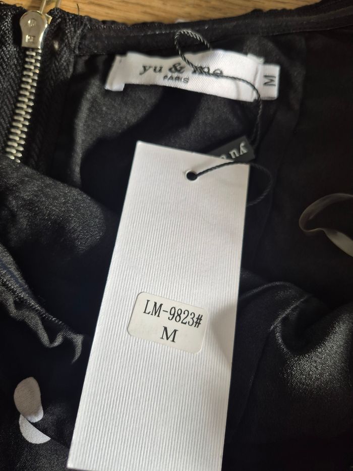 Top Femme Noir et Blanc Taille M/38 - photo numéro 3