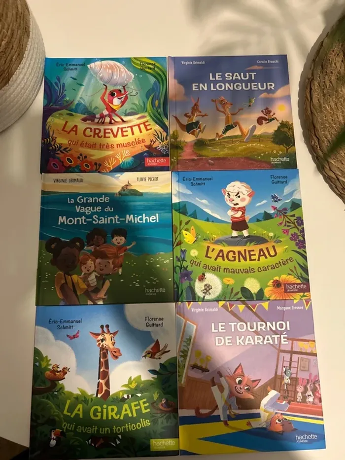 Lot de 6 livres