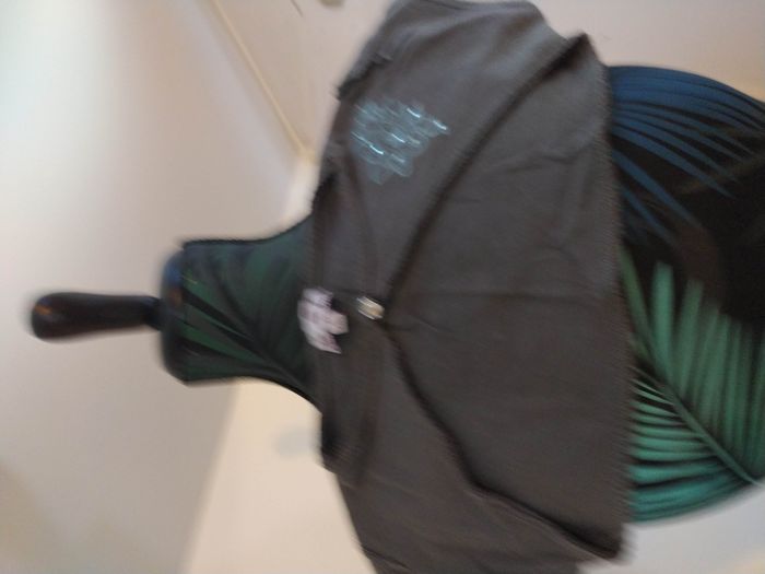 Gilet couvre épaule gris coton 5 ans - photo numéro 3