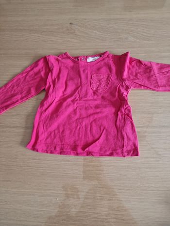 Haut gemo rose fushia