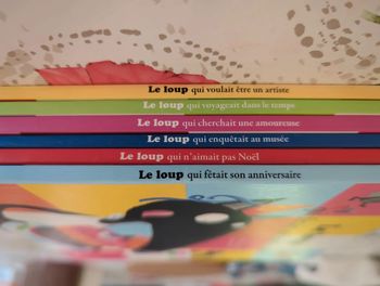 Lot livre "le loup"