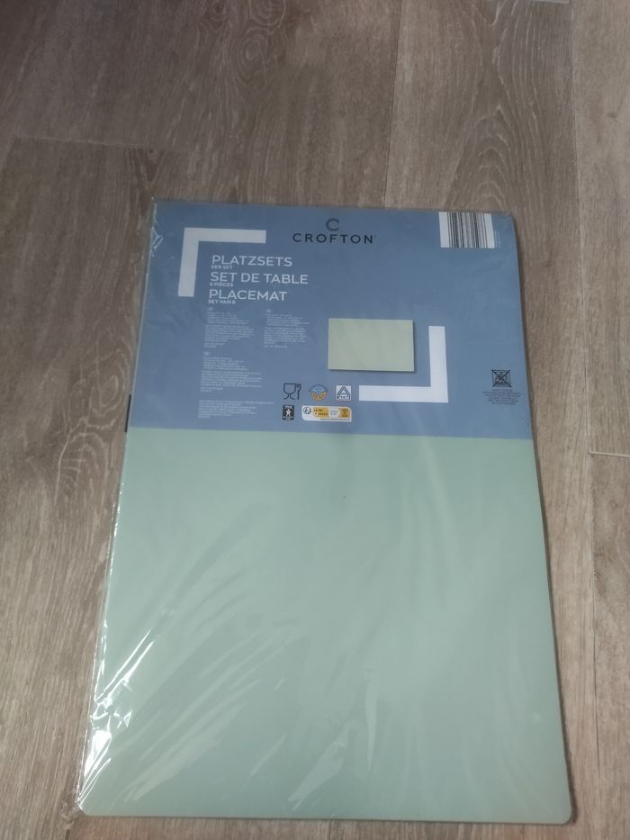 Set de table neuf vert - photo numéro 2