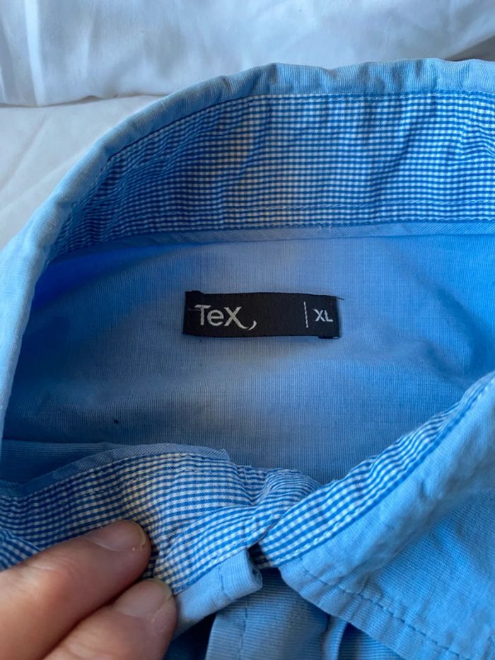 Chemise bleu ciel tex XL - photo numéro 3
