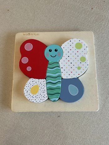 🦋 Puzzle en bois papillon Wood'N Play 🦋