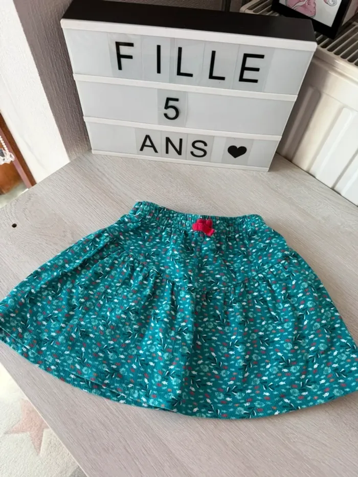 Jupe poissons Okaïdi 5 ans