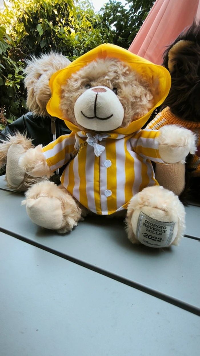 Lot de superbes peluche nounours giorgio beverly - photo numéro 3