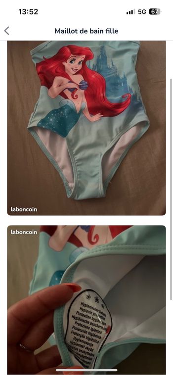 Maillot de bain fille