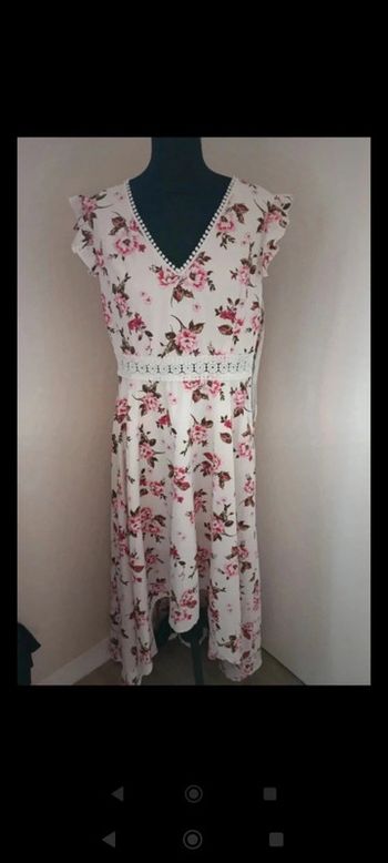 Robe longue fleurie 40