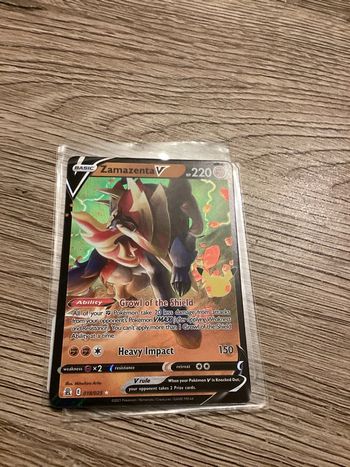 carte Pokémon 018/025 zamazenta V célébration 25ans anglais ANG