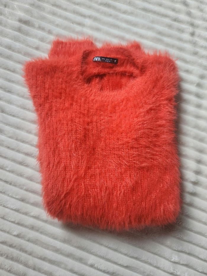 Pull Zara rouge L – Doux & tendance - photo numéro 7