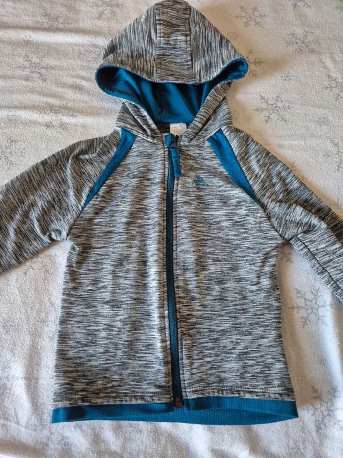 Veste zippé domyos 4 ans - photo numéro 2