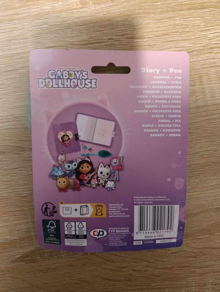Carnet gabby's dollhouse - photo numéro 2