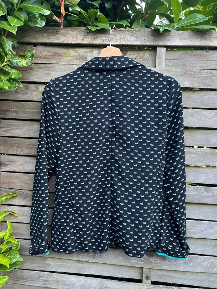 Veste élégante motif canard – Taille 34 Très bon état - photo numéro 8