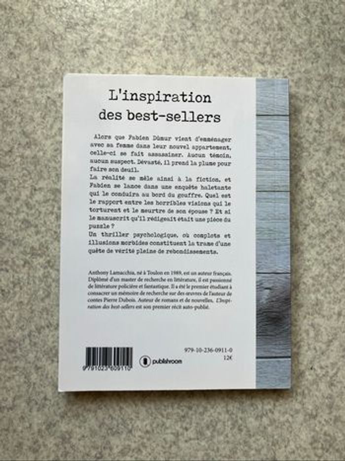 L’inspiration des best-sellers ~ Anthony Lamacchia (1€) - photo numéro 2