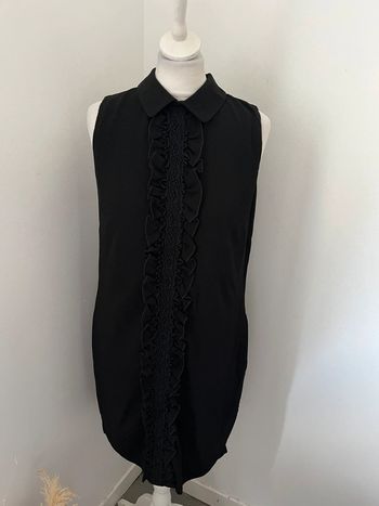 Robe noire col claudine sinequanone M