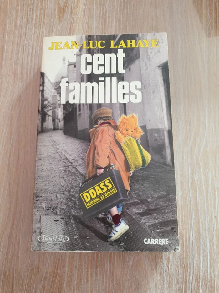 Livre Cent familles Jean Luc Lahaye