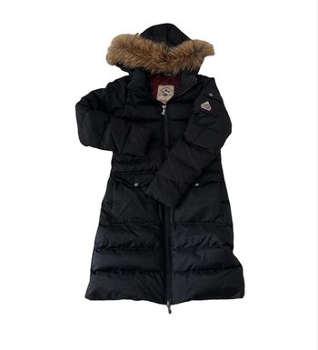 Doudoune longue noire pyrenex