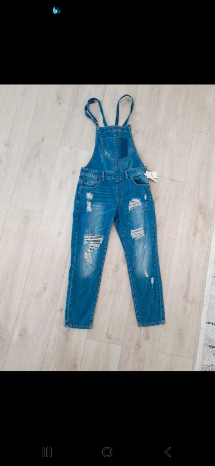 Salopette jeans