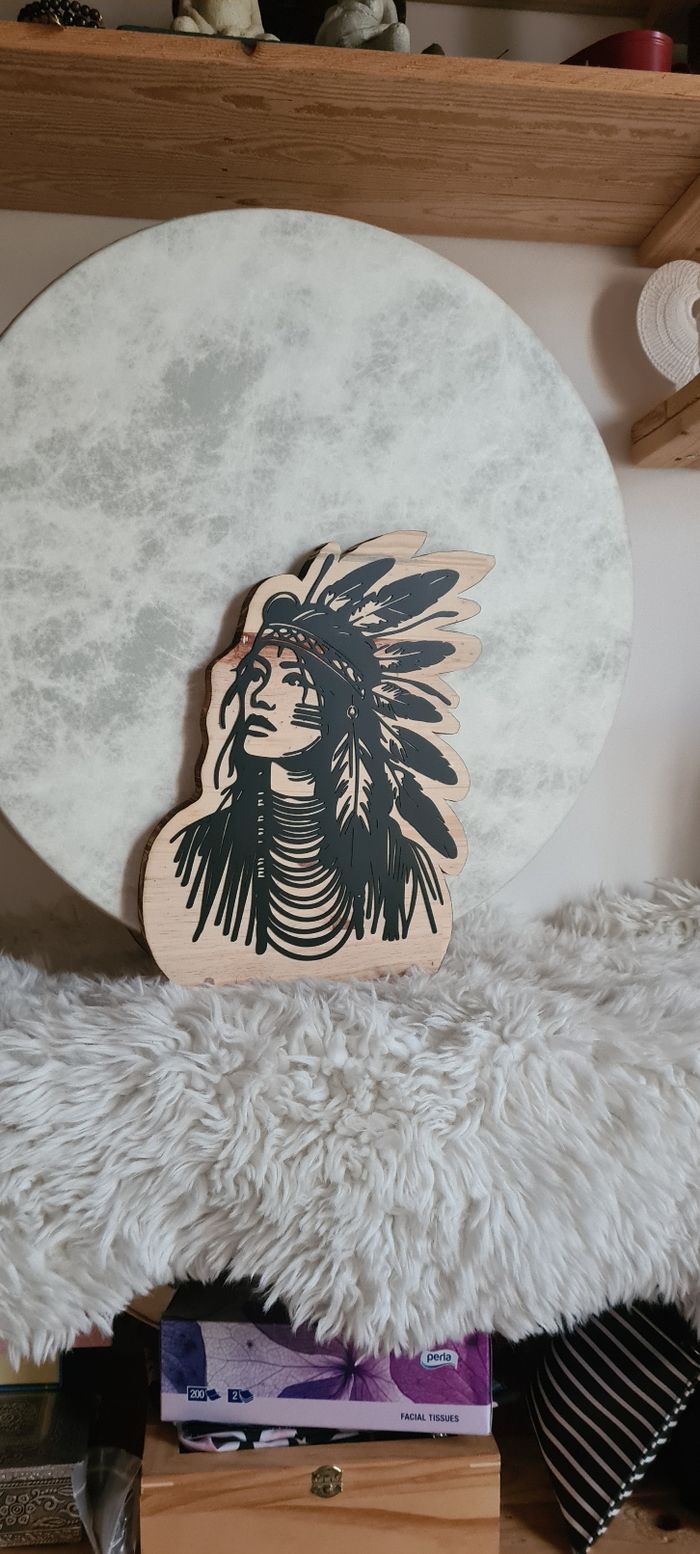 Support tambour chamanique - photo numéro 5