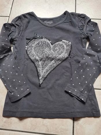 T-shirt ML 8 ans fille orchestra
