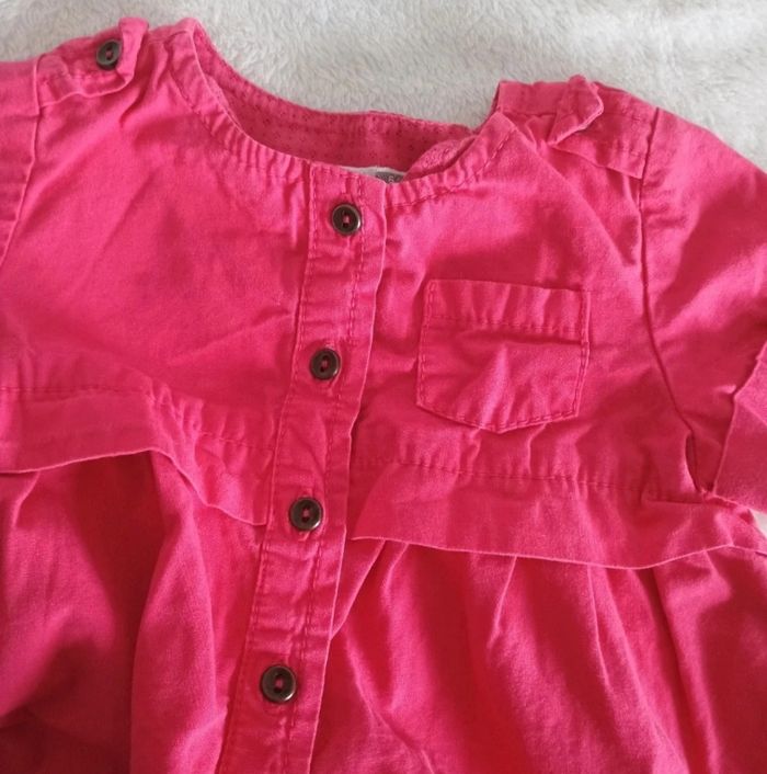 Très belle robe Zara Baby 6/9mois - photo numéro 5