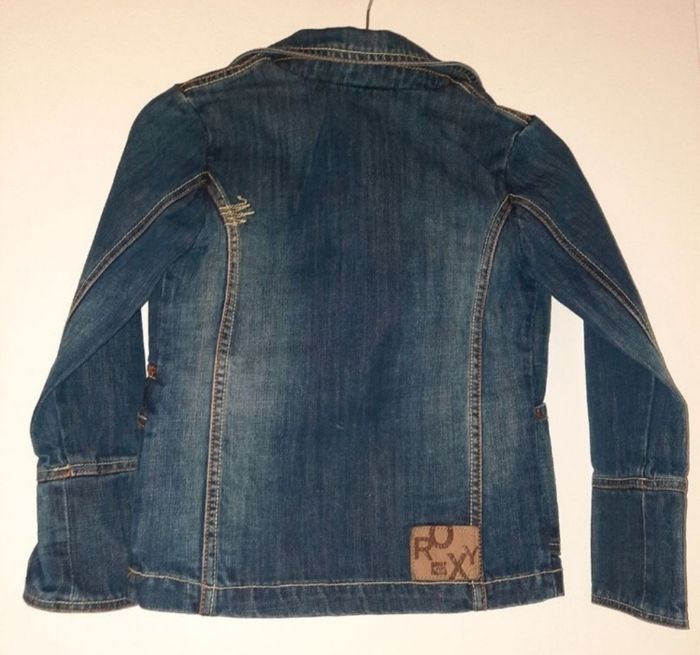 Veste jeans roxy taille 8 ans neuve - photo numéro 6